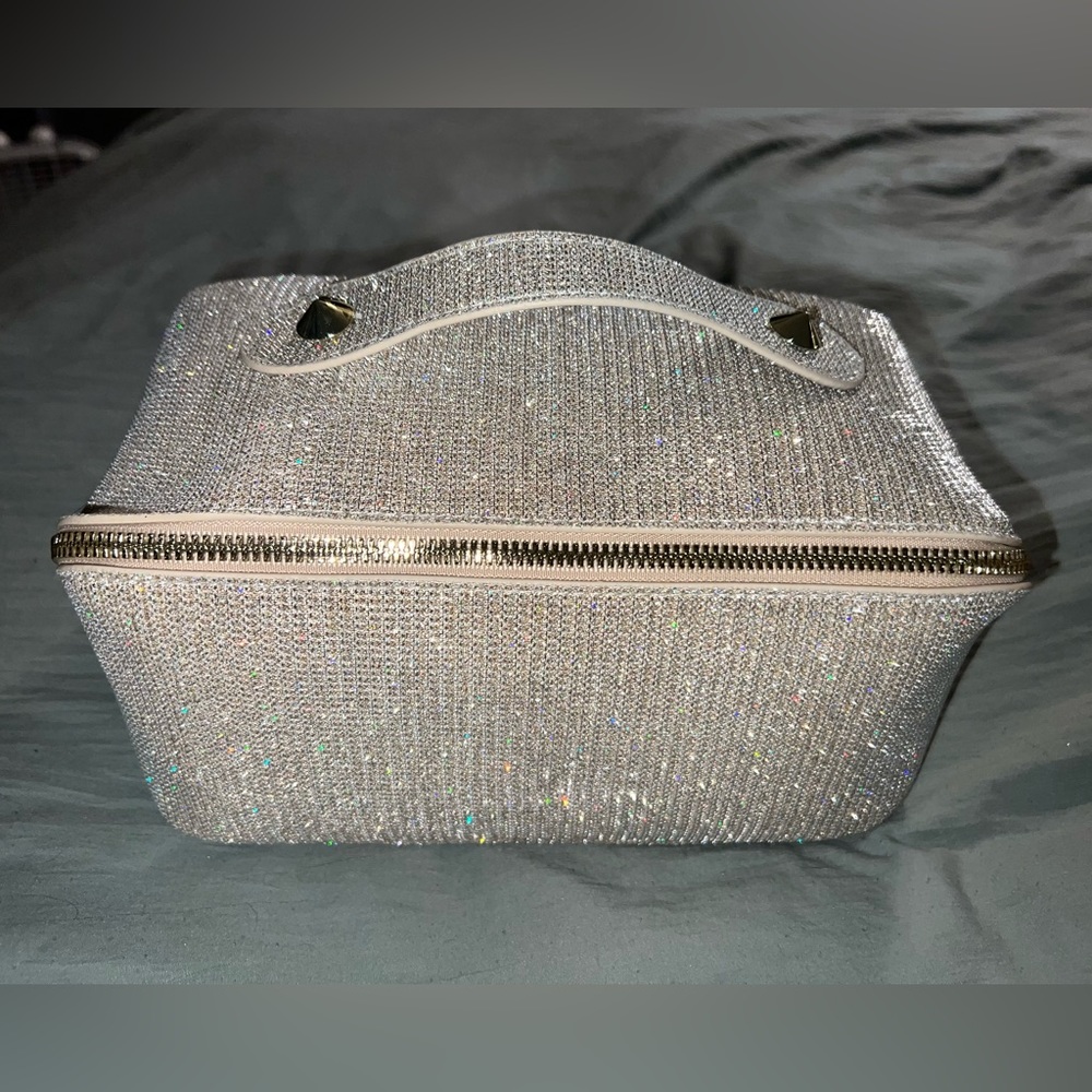 💄 GOLD SPARKLE MAKE UP/COSMETIC BAG
